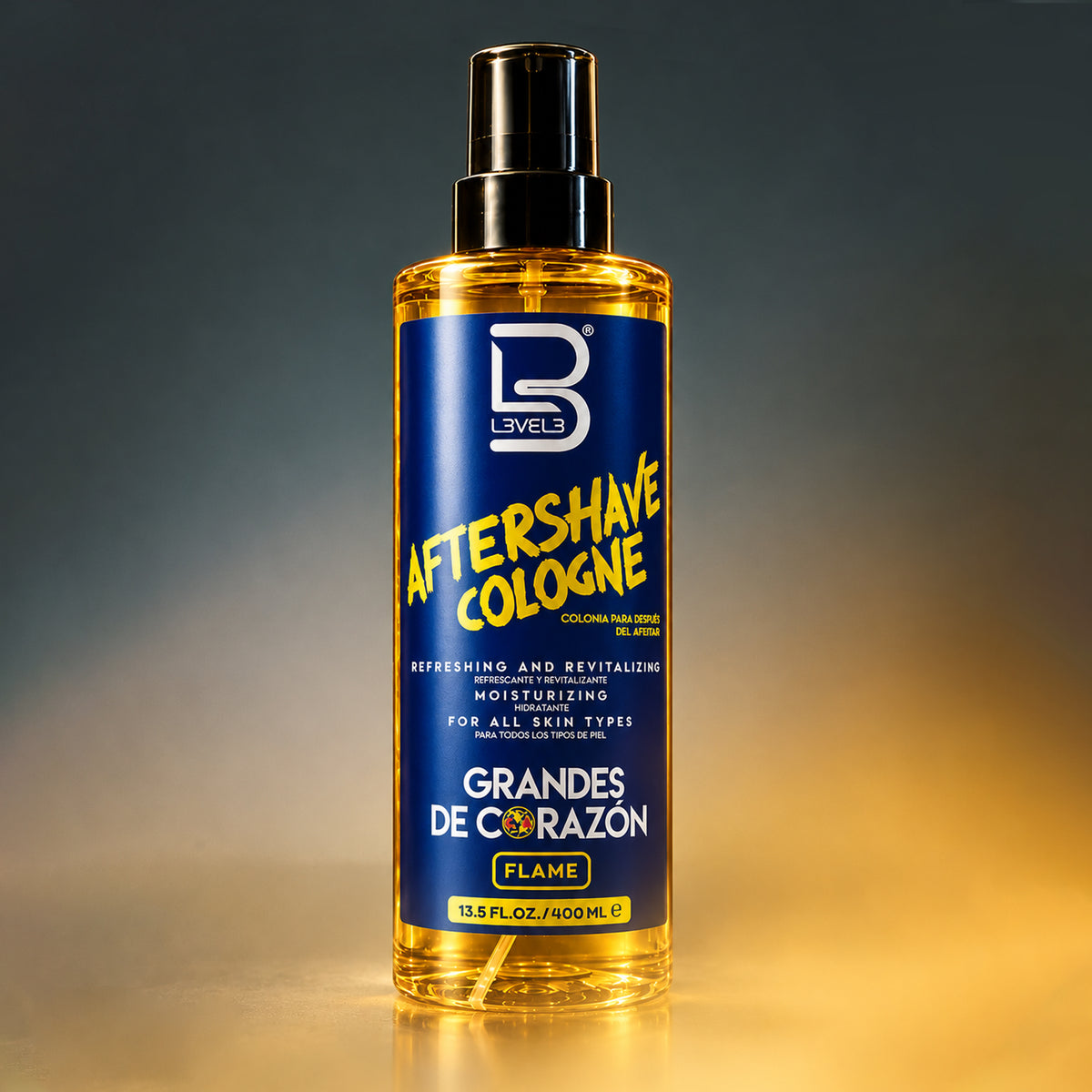L3VEL3 CA Aftershave Cologne Flame 400 ml