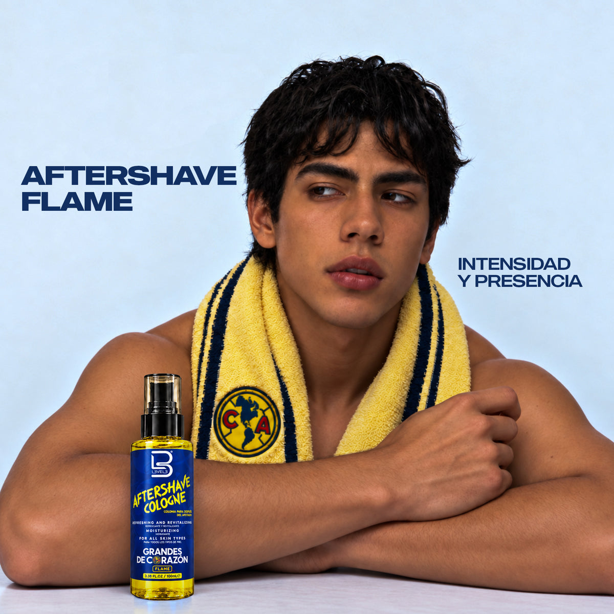 L3VEL3 CA Aftershave Cologne Flame 100 ml