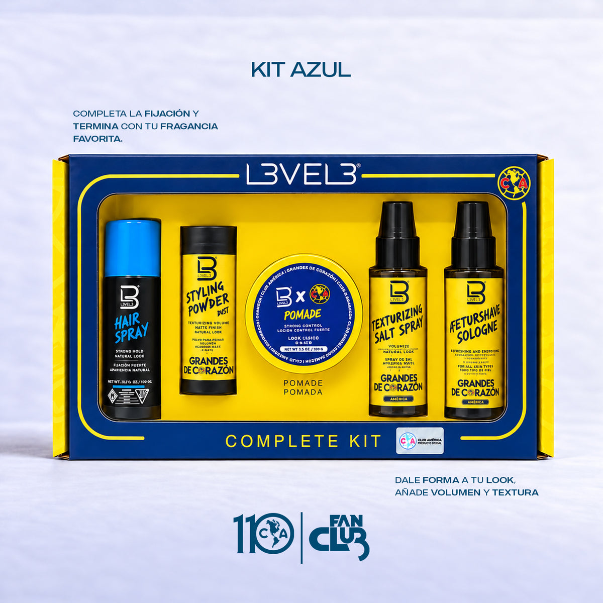L3VEL3 CA Complete Kit Azul