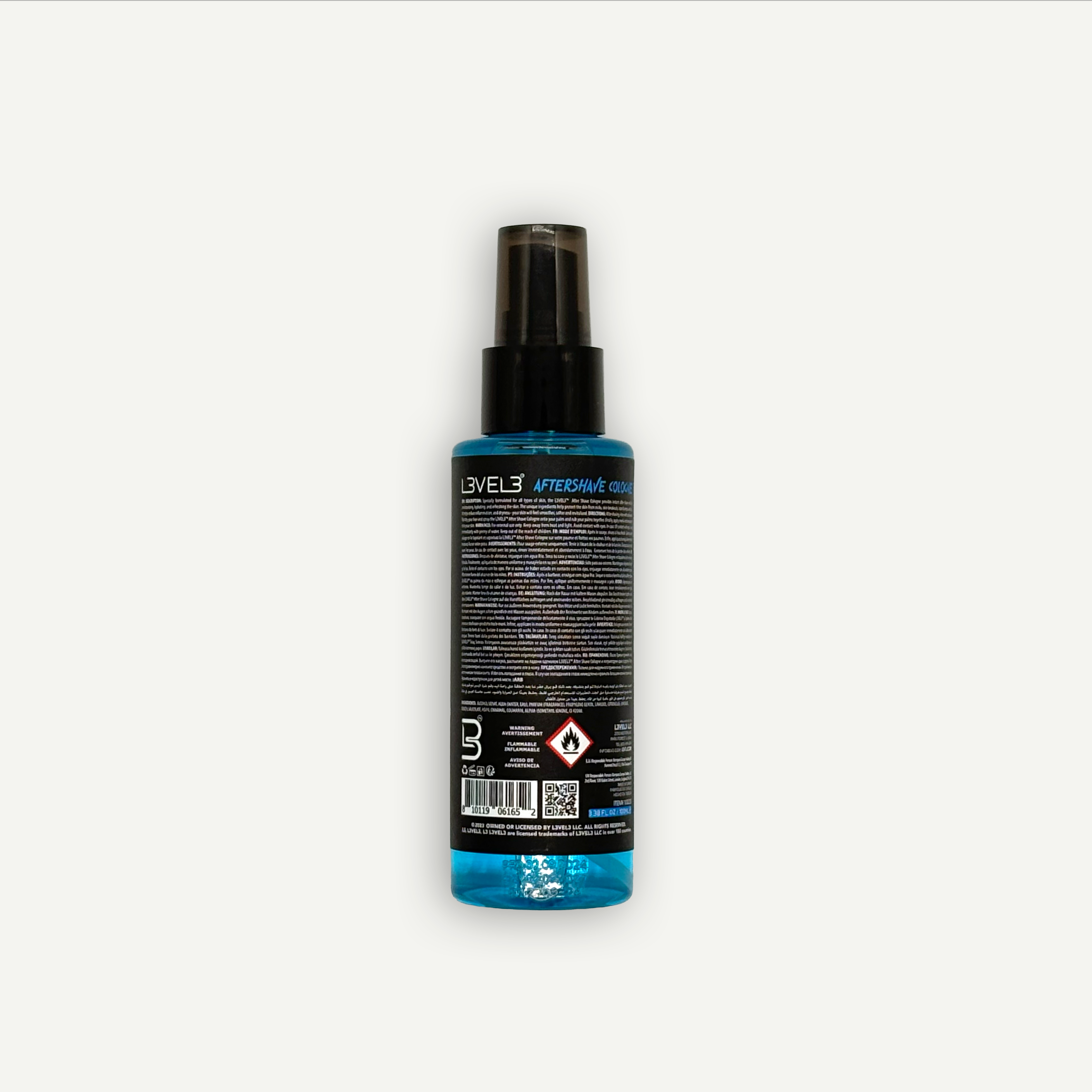 L3VEL3 Aftershave Cologne Aqua 100 ML