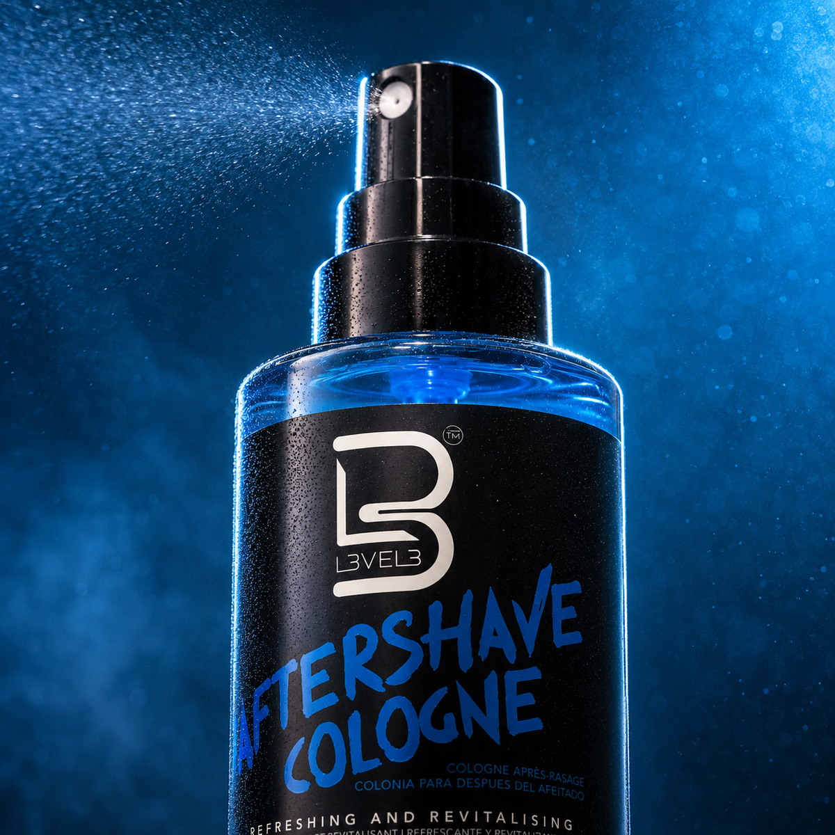 L3VEL3 Aftershave Cologne Aqua 400 ml