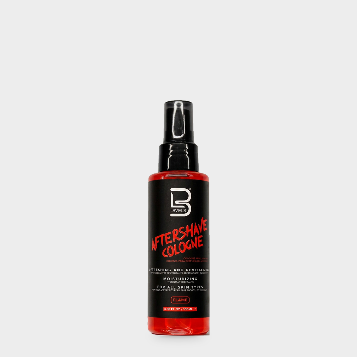 L3VEL3 Aftershave Cologne Flame 100 ml — Portada