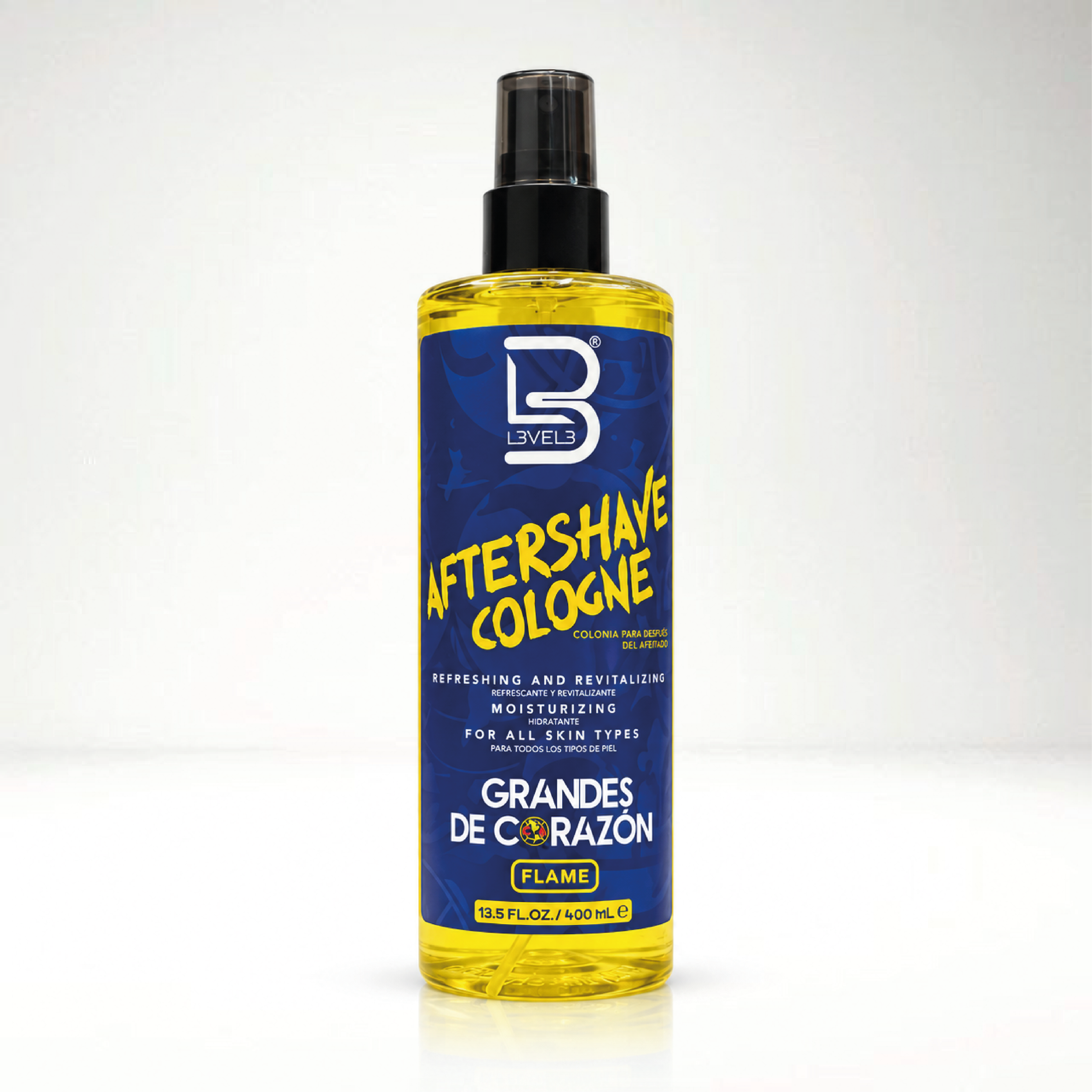 L3VEL3 CA AFTERSHAVE COLOGNE FLAME 400ML