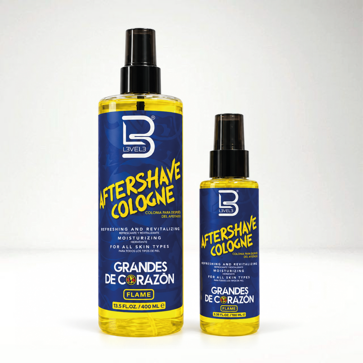L3VEL3 CA DUO AFTERSHAVE COLOGNE FLAME