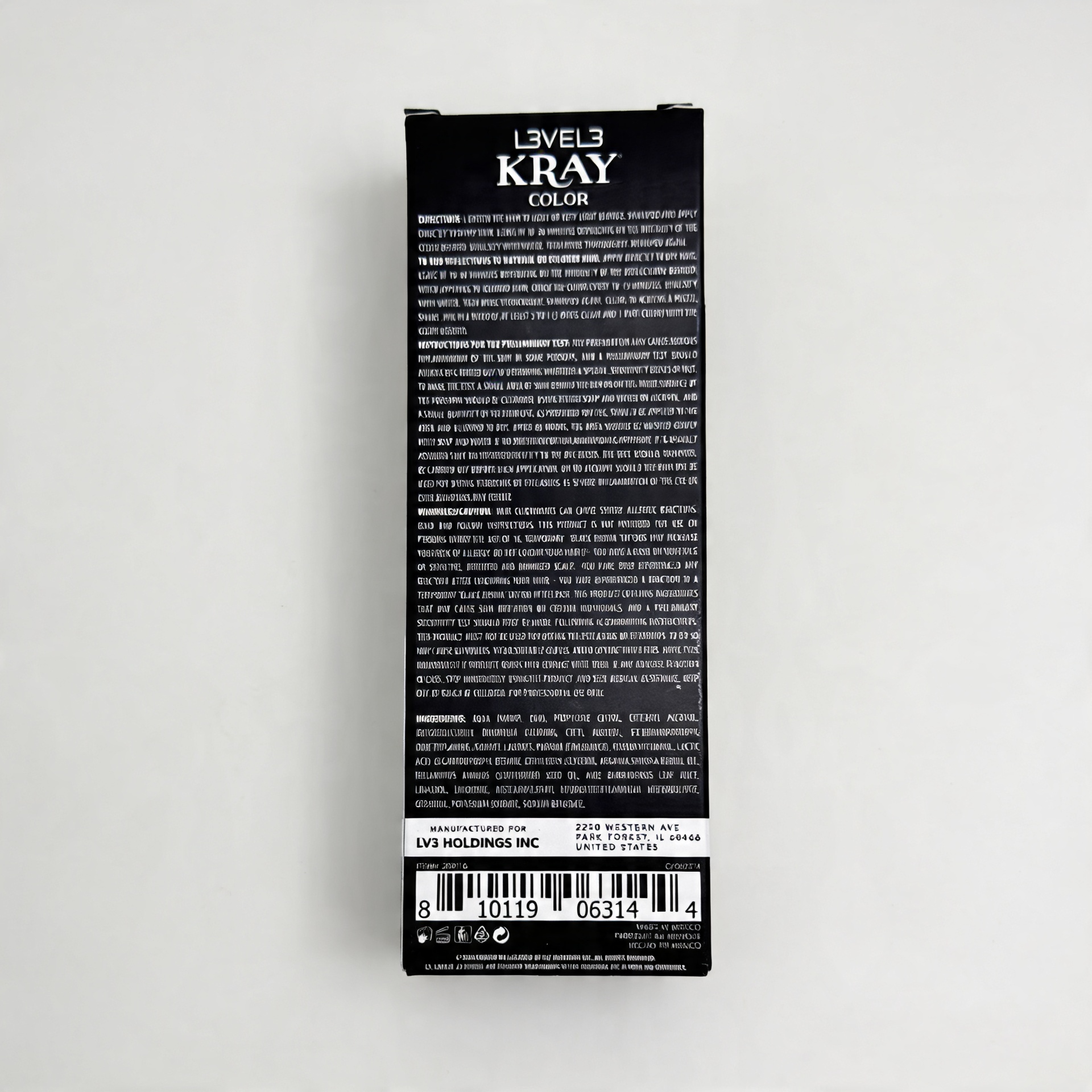 L3VEL3 CLEAR SEMI PERMANENT COLOR TUBE 250 ml