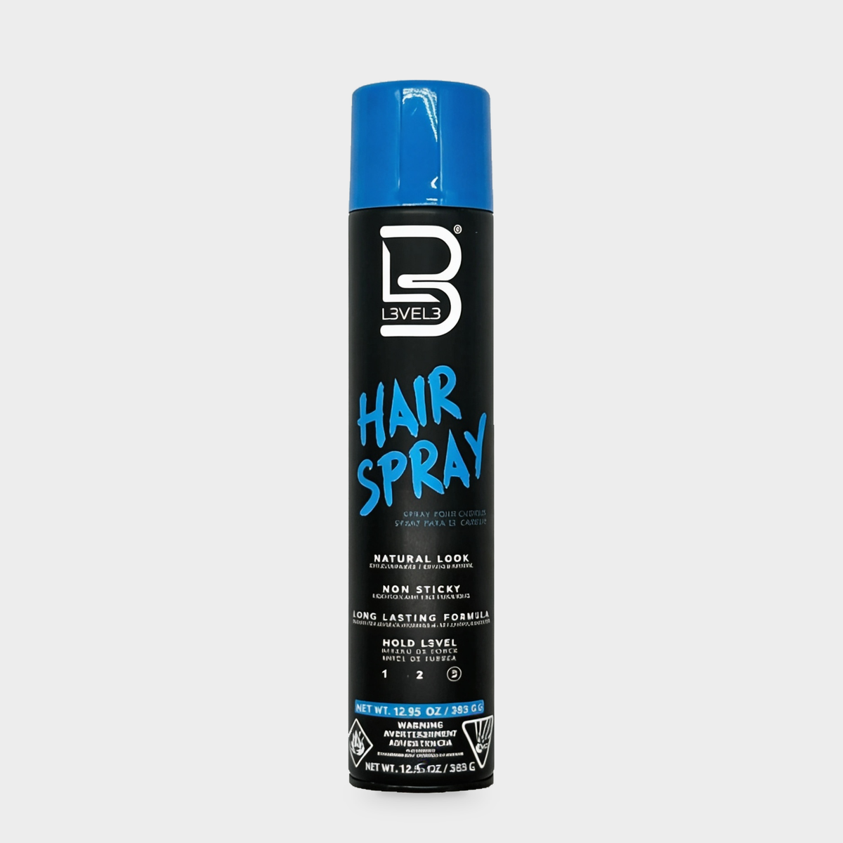 L3VEL3 Hair Spray 383 g — Portada