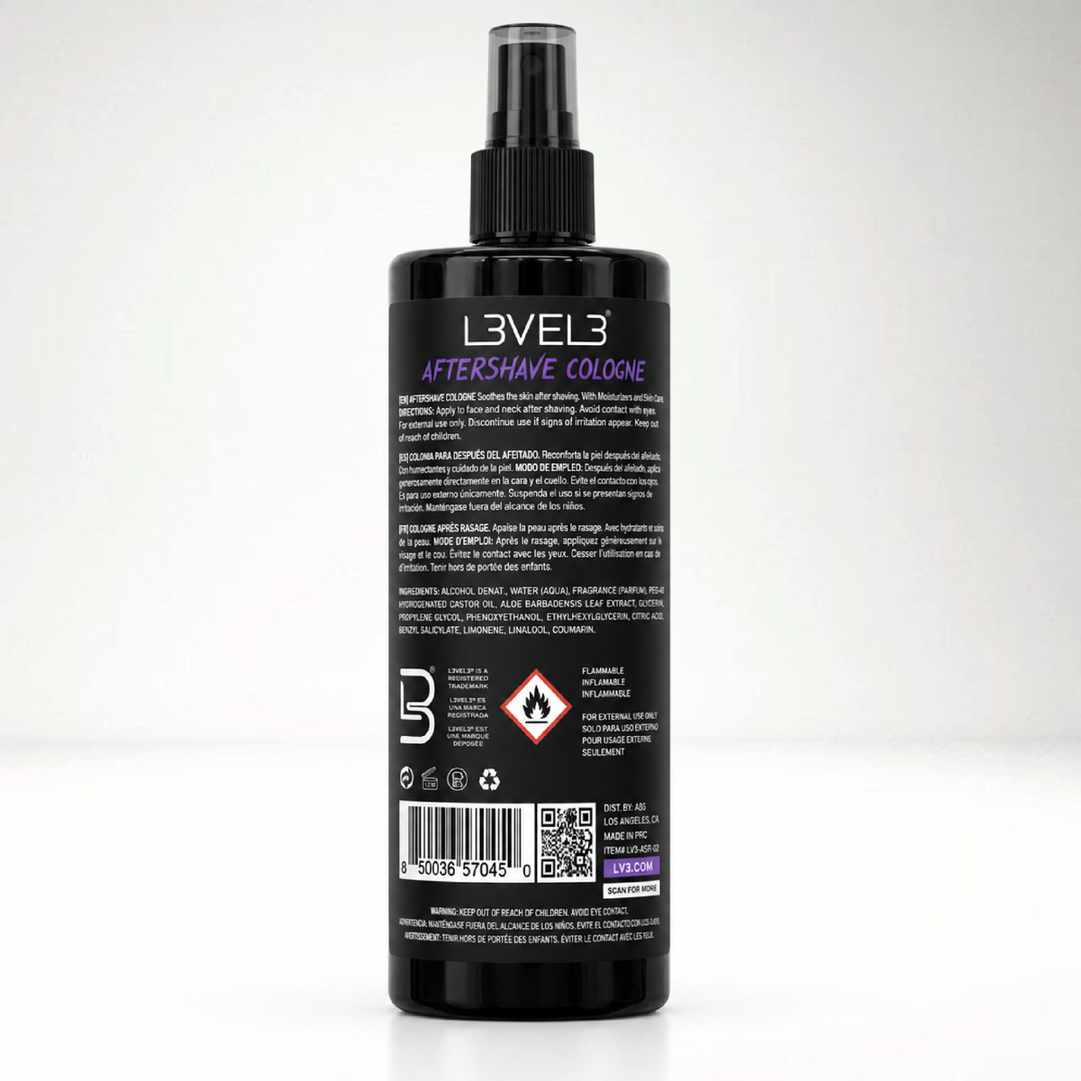L3VEL3 Aftershave Cologne Royale 400 ml
