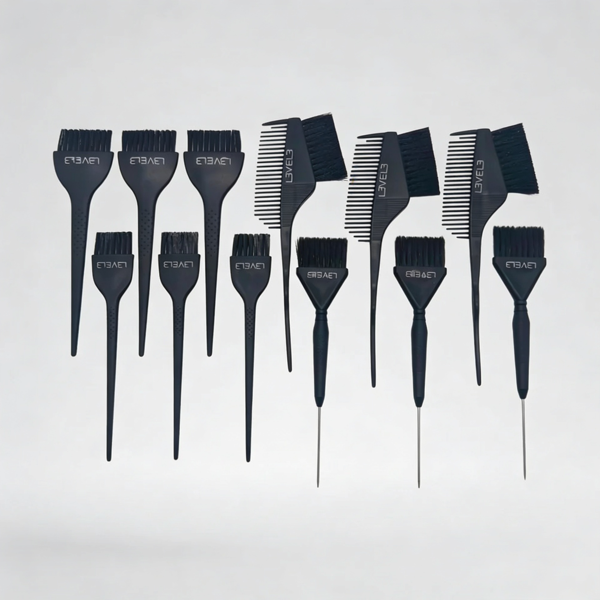 L3VEL3 12 PC COLOR BRUSH SET WITH BAG
