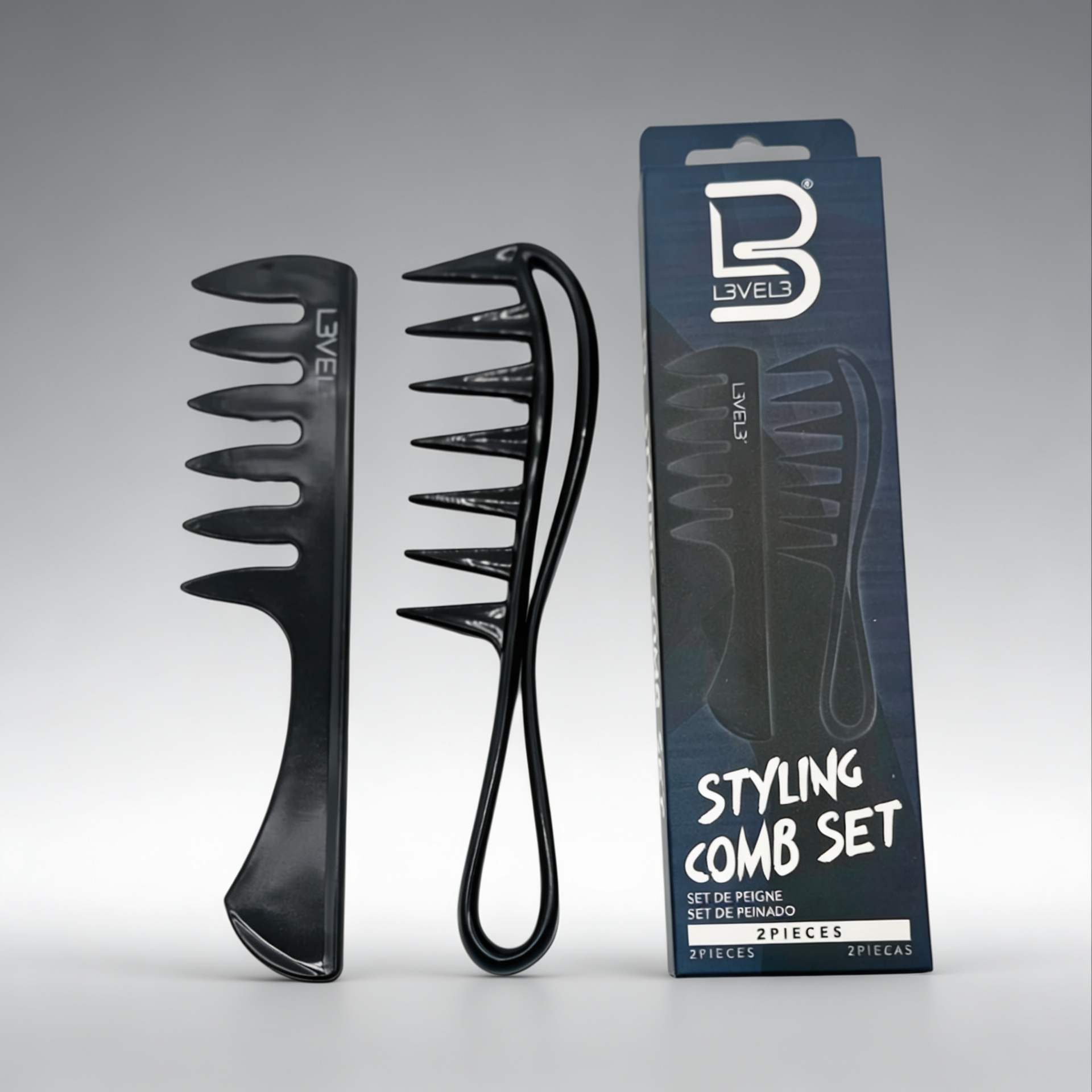 L3VEL3 2PC STYLING COMB SET