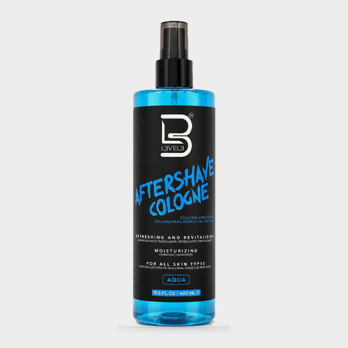 L3VEL3 Aftershave Cologne Aqua 400 ml