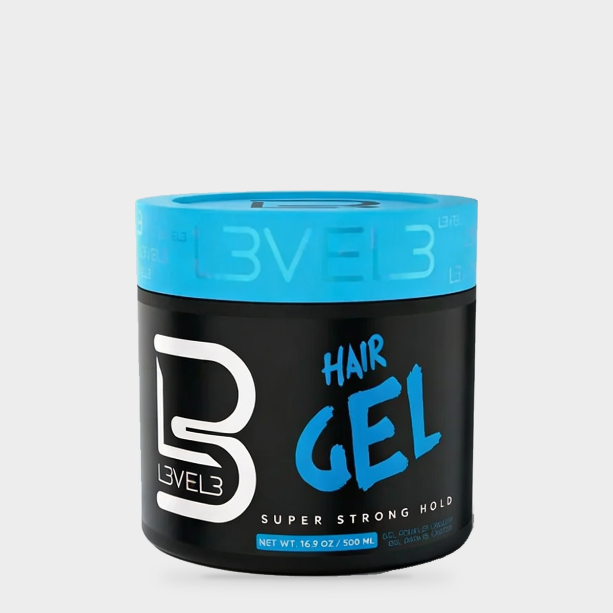 L3VEL3 Super Strong Hair Gel 500 ml — Portada