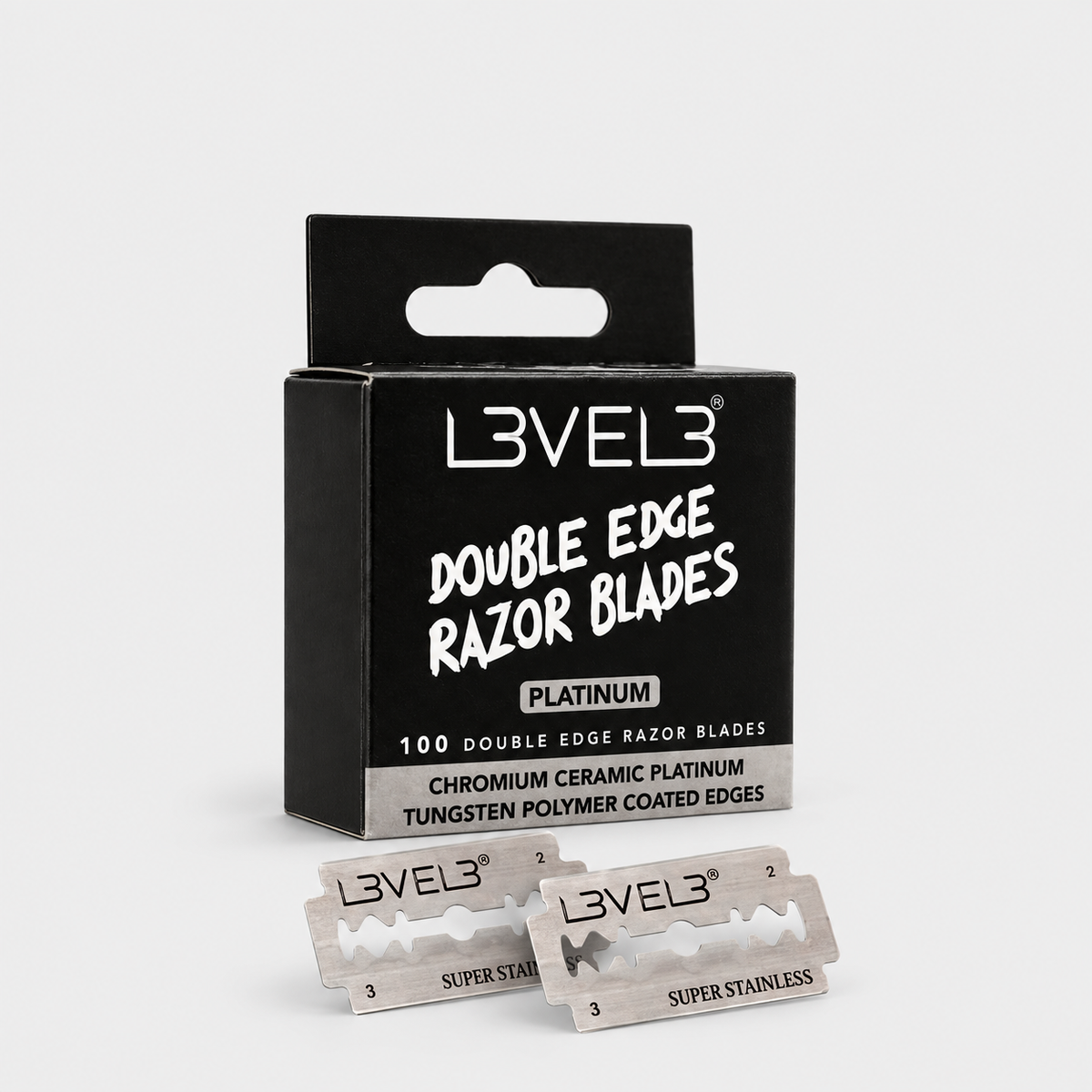 L3VEL3 Double Edge Razor 100 pc — Vista complementaria
