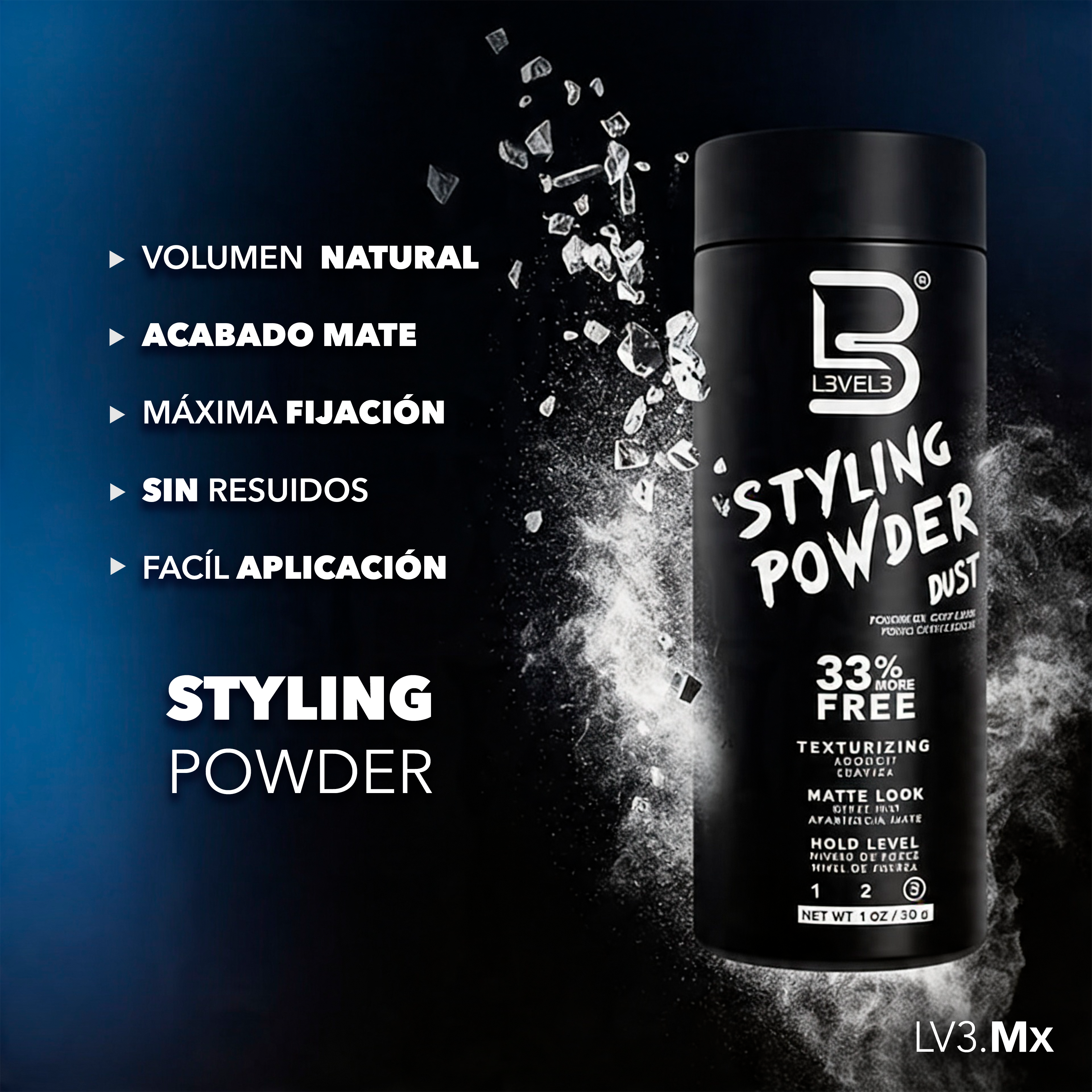L3VEL3 STYLING POWDER 30GR