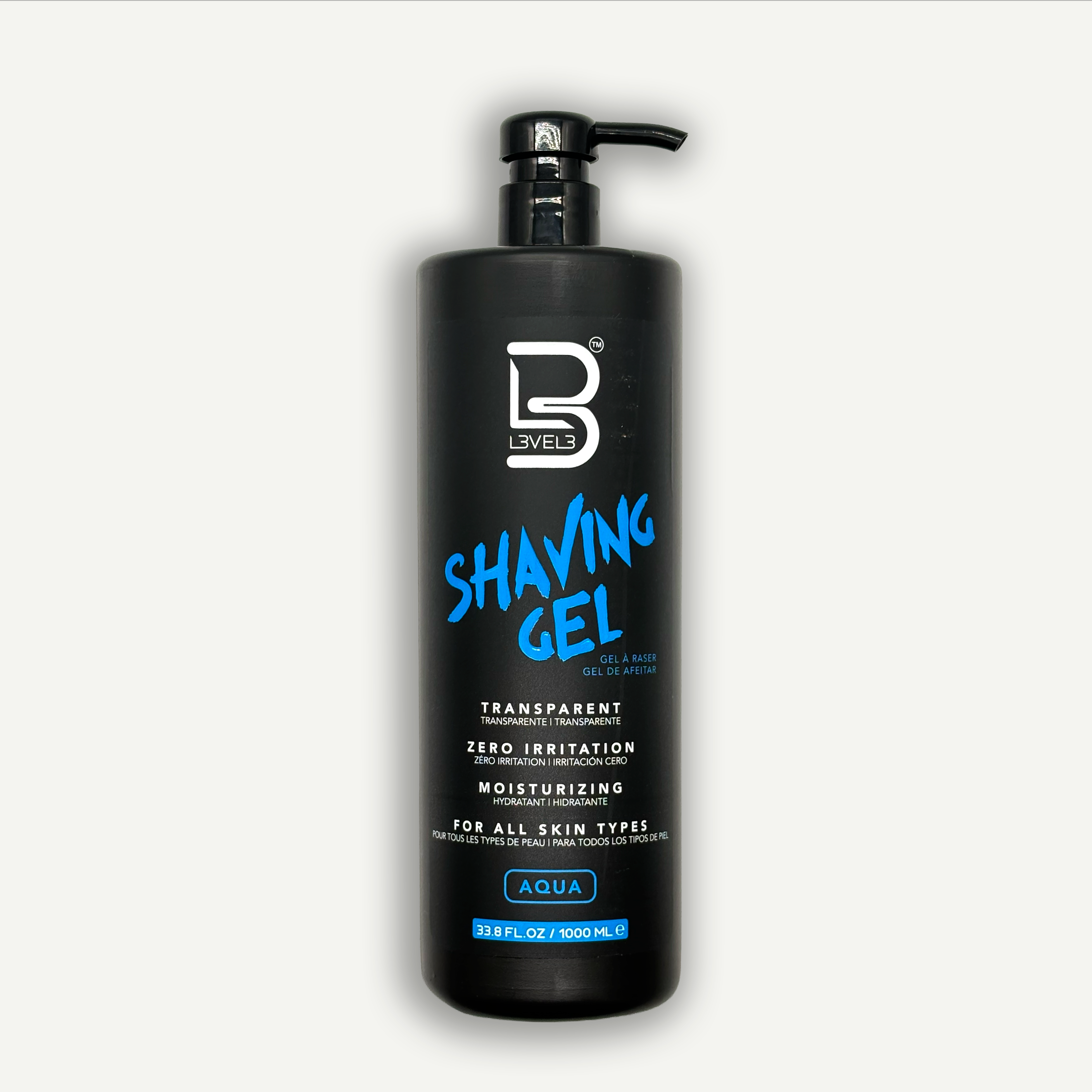 L3VEL3 Shaving Gel Aqua 1000 ml
