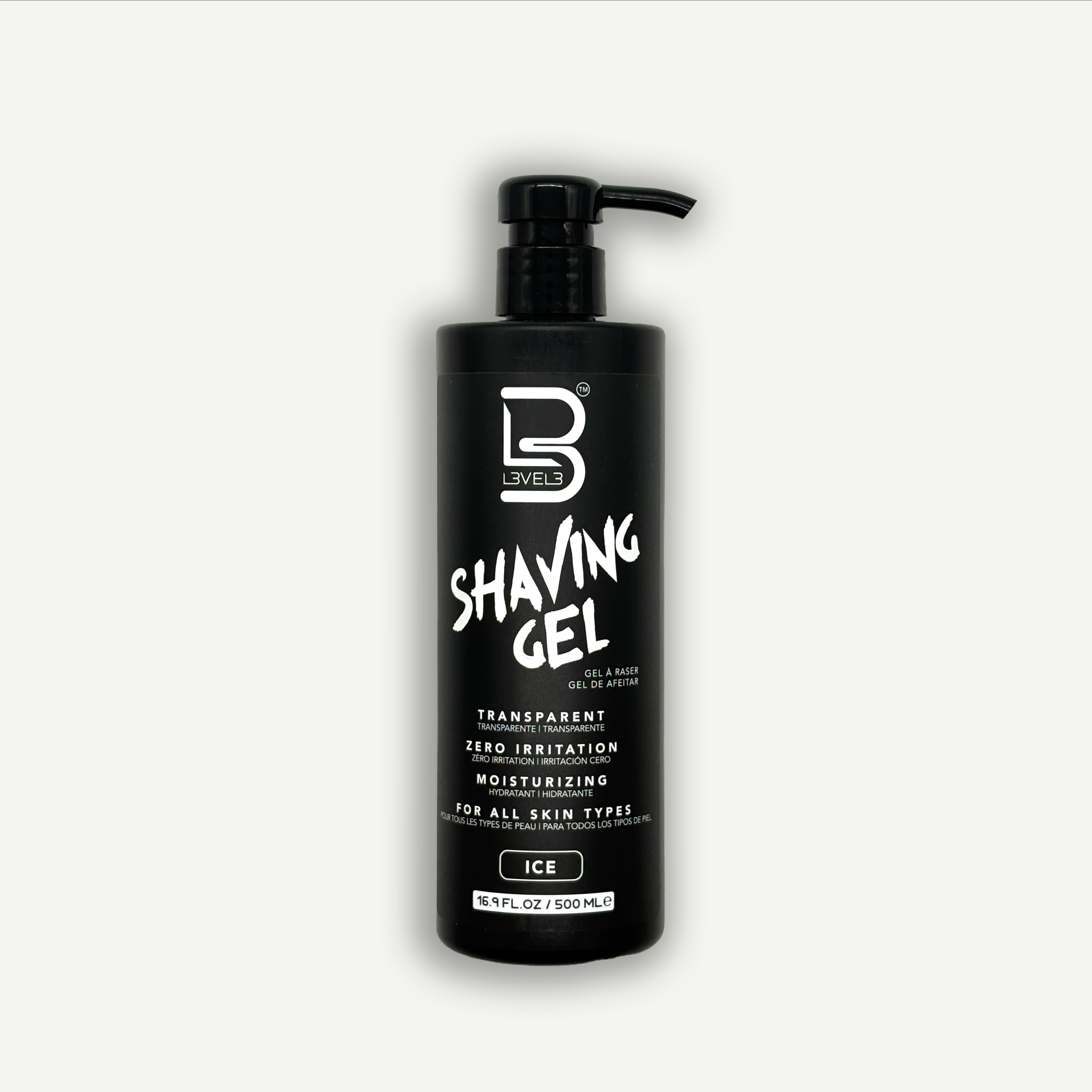 L3VEL3 Shaving Gel Ice 500 ml