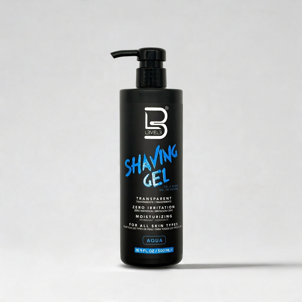 L3VEL3 Shaving Gel Aqua 500 ml