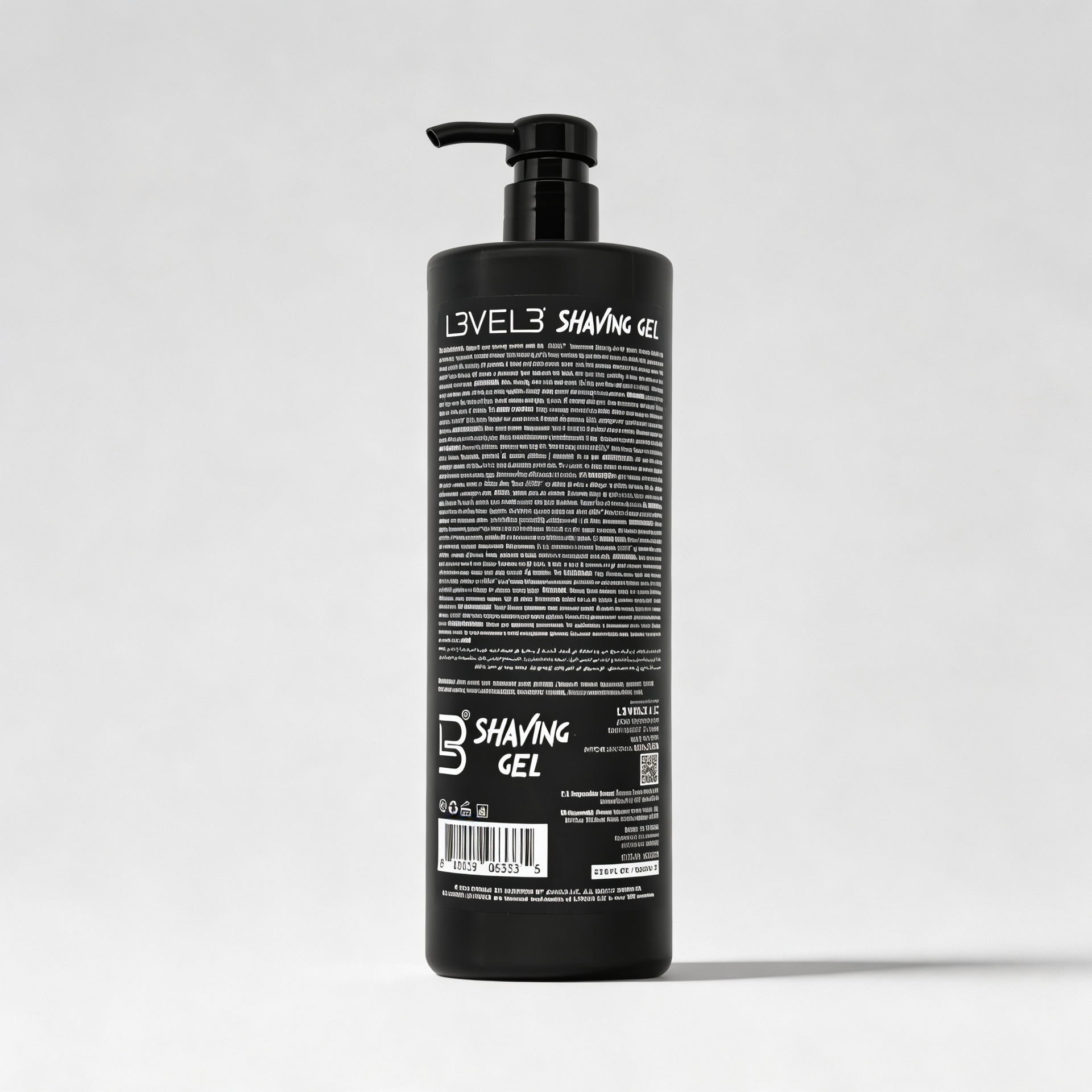 L3VEL3 Shaving Gel Ice 1000 ml