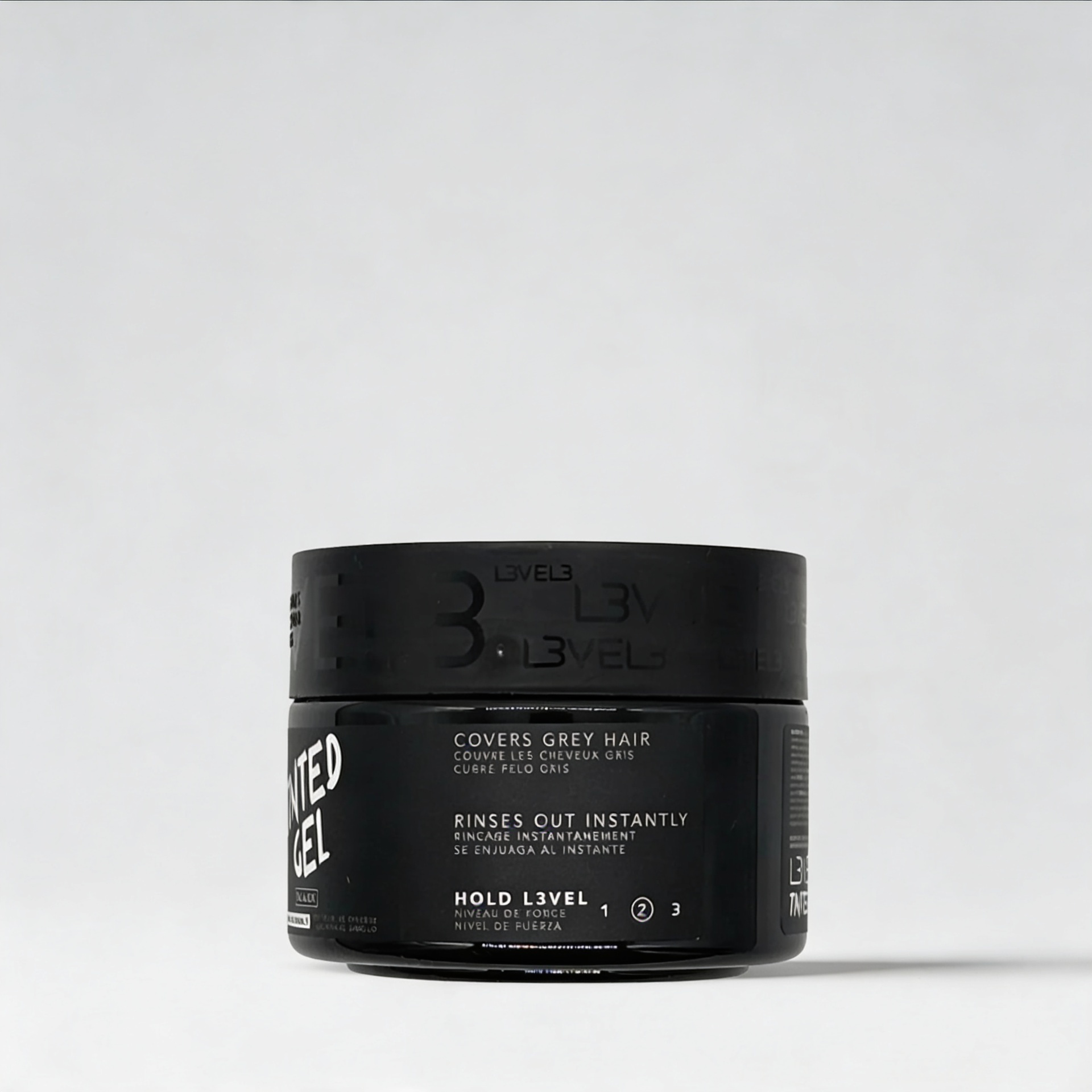 L3VEL3 Tinted Gel Black 250 ml