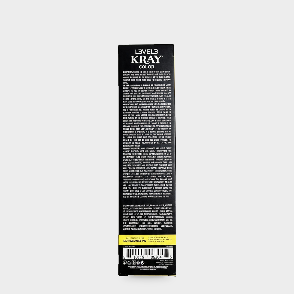 L3VEL3 Yellow Semi Permanent Color Tube 100 ml — Reverso
