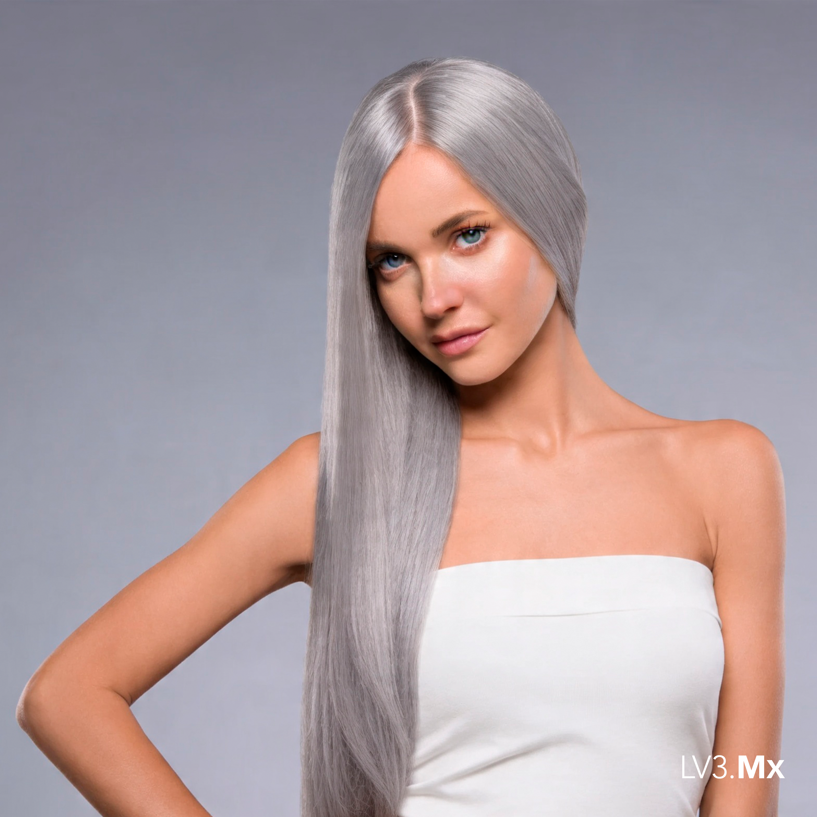 L3VEL3 GREY SEMI PERMANENT COLOR TUBE 100 ml
