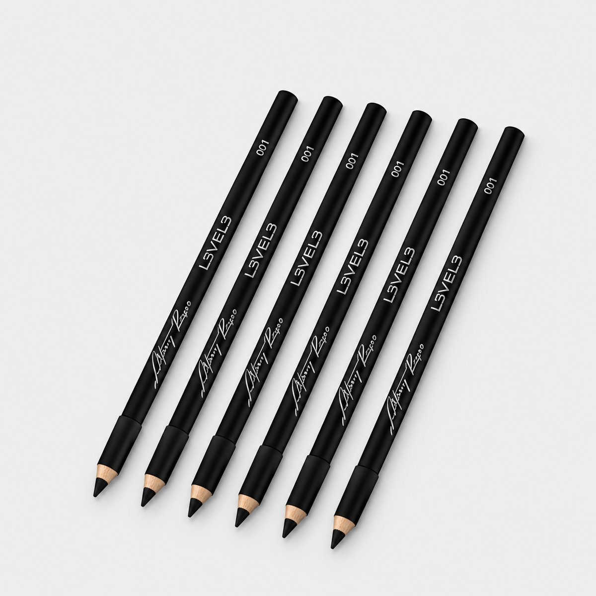 L3VEL3 6 pc Pencils Black — Segunda vista del producto
