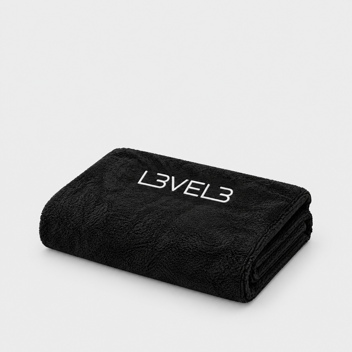 L3VEL3 Black Towel — Segunda vista del producto