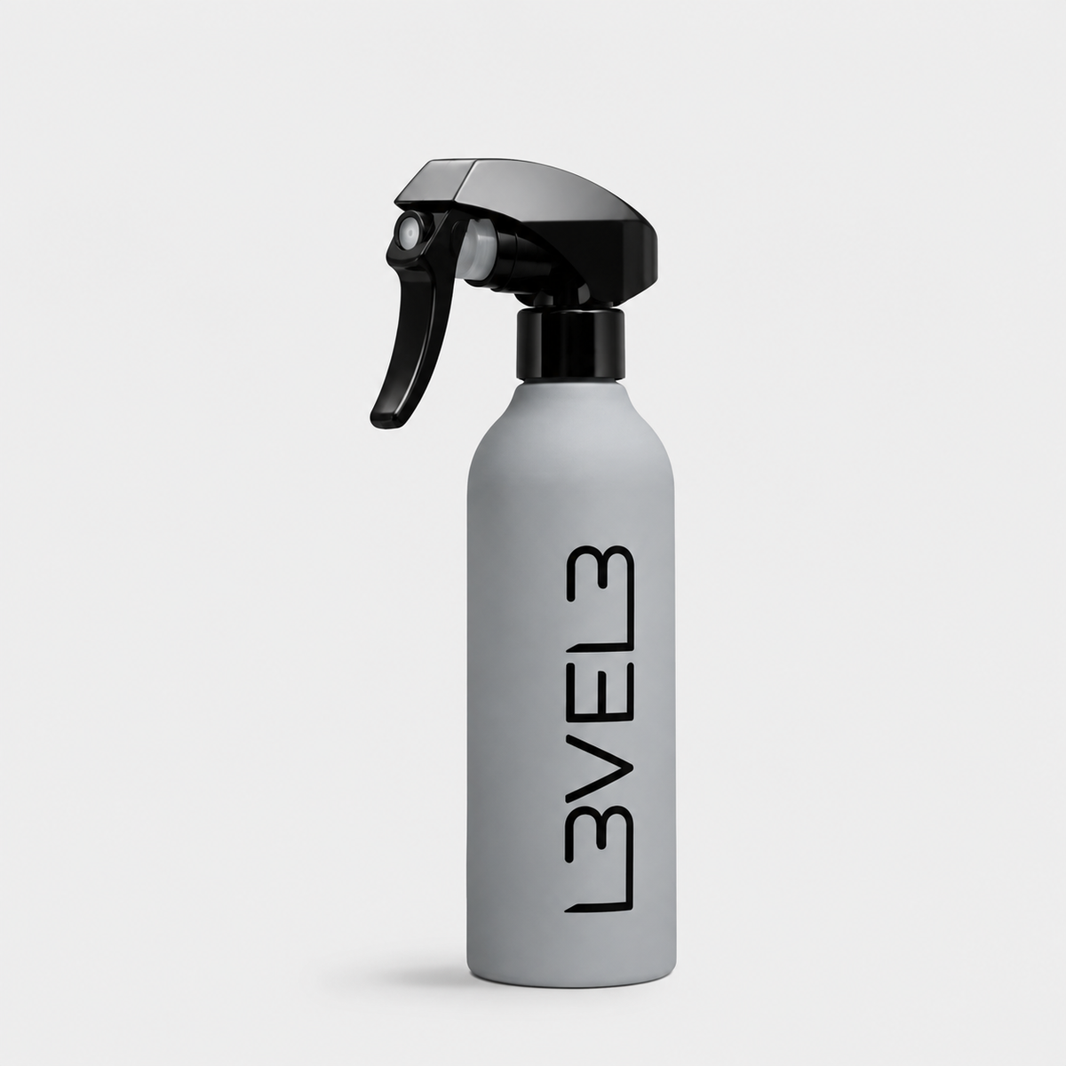 L3VEL3 Rubberized Water Spray Bottle Grey — Segunda vista del producto