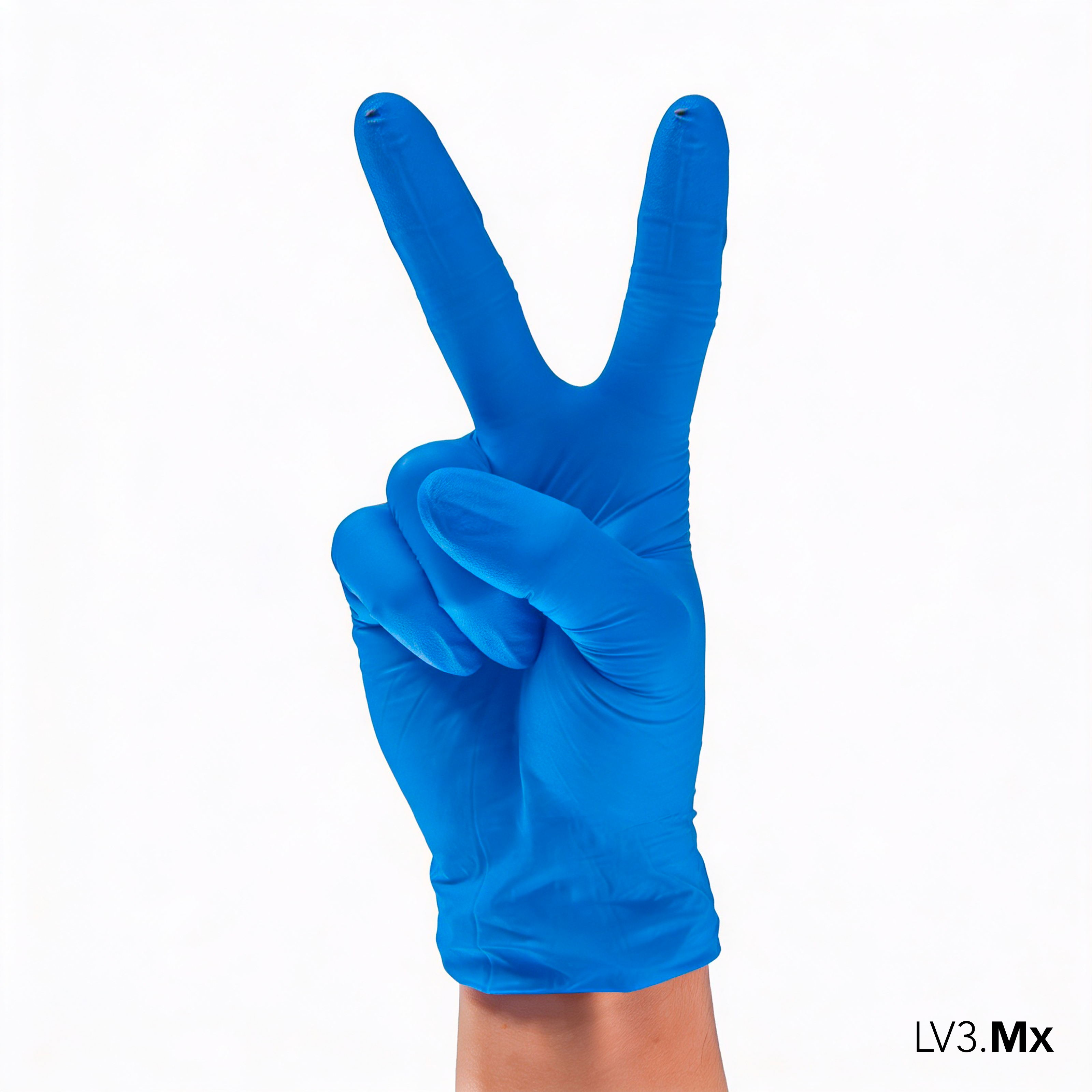 L3VEL3 NITRILE GLOVES BLUE 100CT