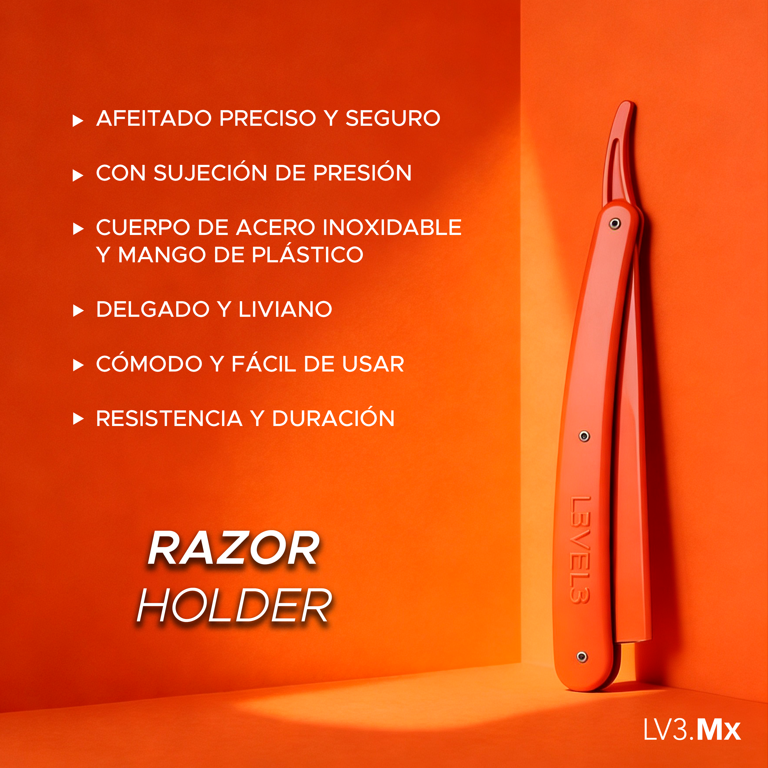 L3VEL3 ORANGE RAZOR