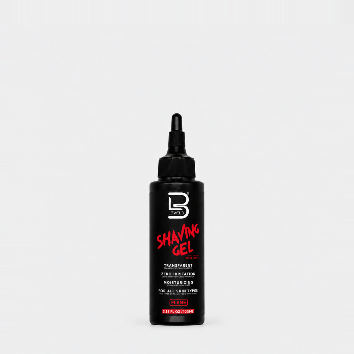 L3VEL3 Shaving Gel Flame 100 ml — gel de afeitado