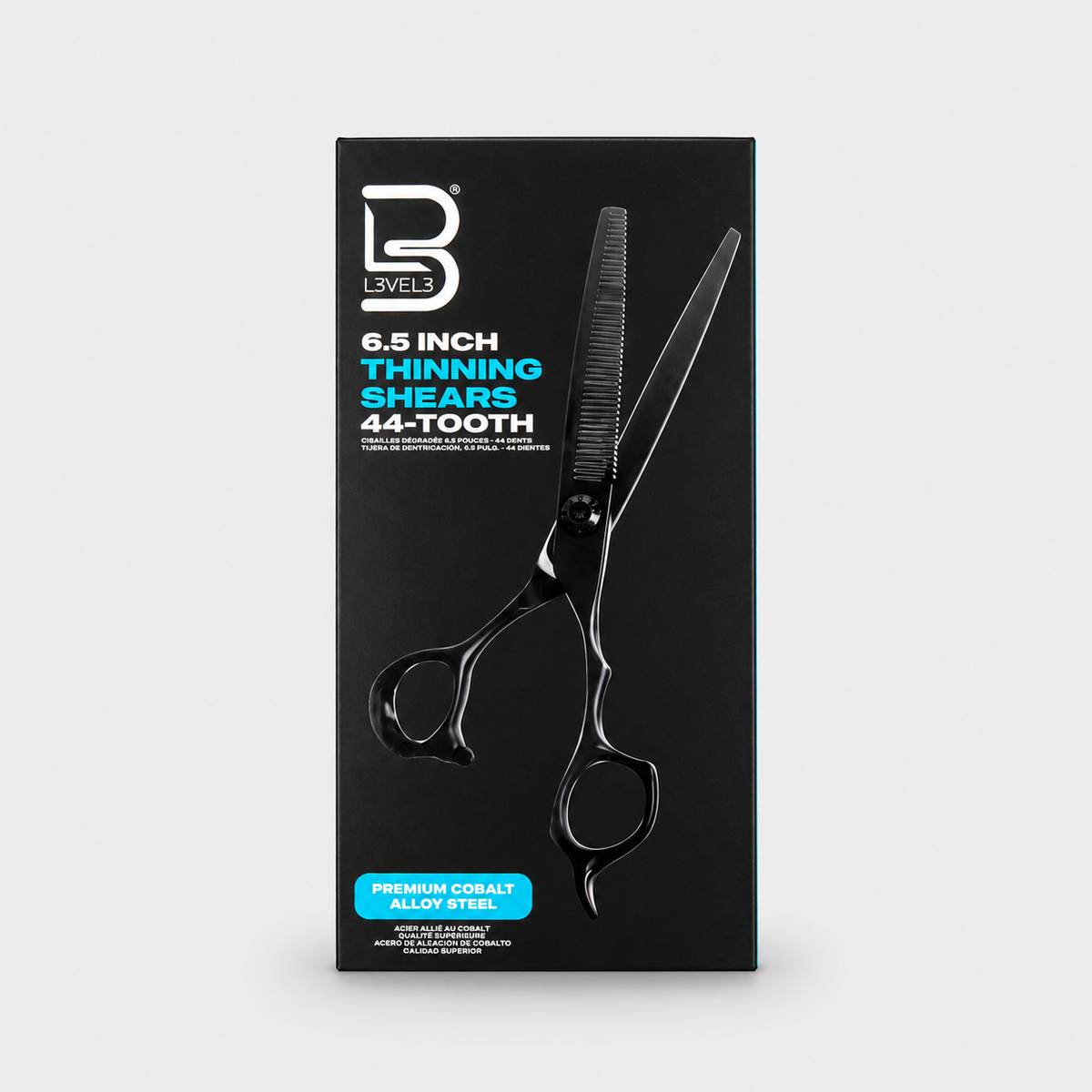 L3VEL3 6.5 THINNING SHEARS COBALT — Caja