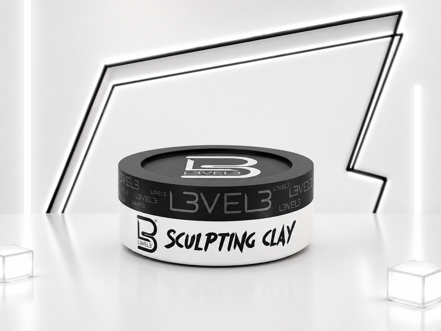 L3VEL3 Sculpting Clay: Fijación fuerte, acabado mate y textura profesional para esculpir tu mejor estilo