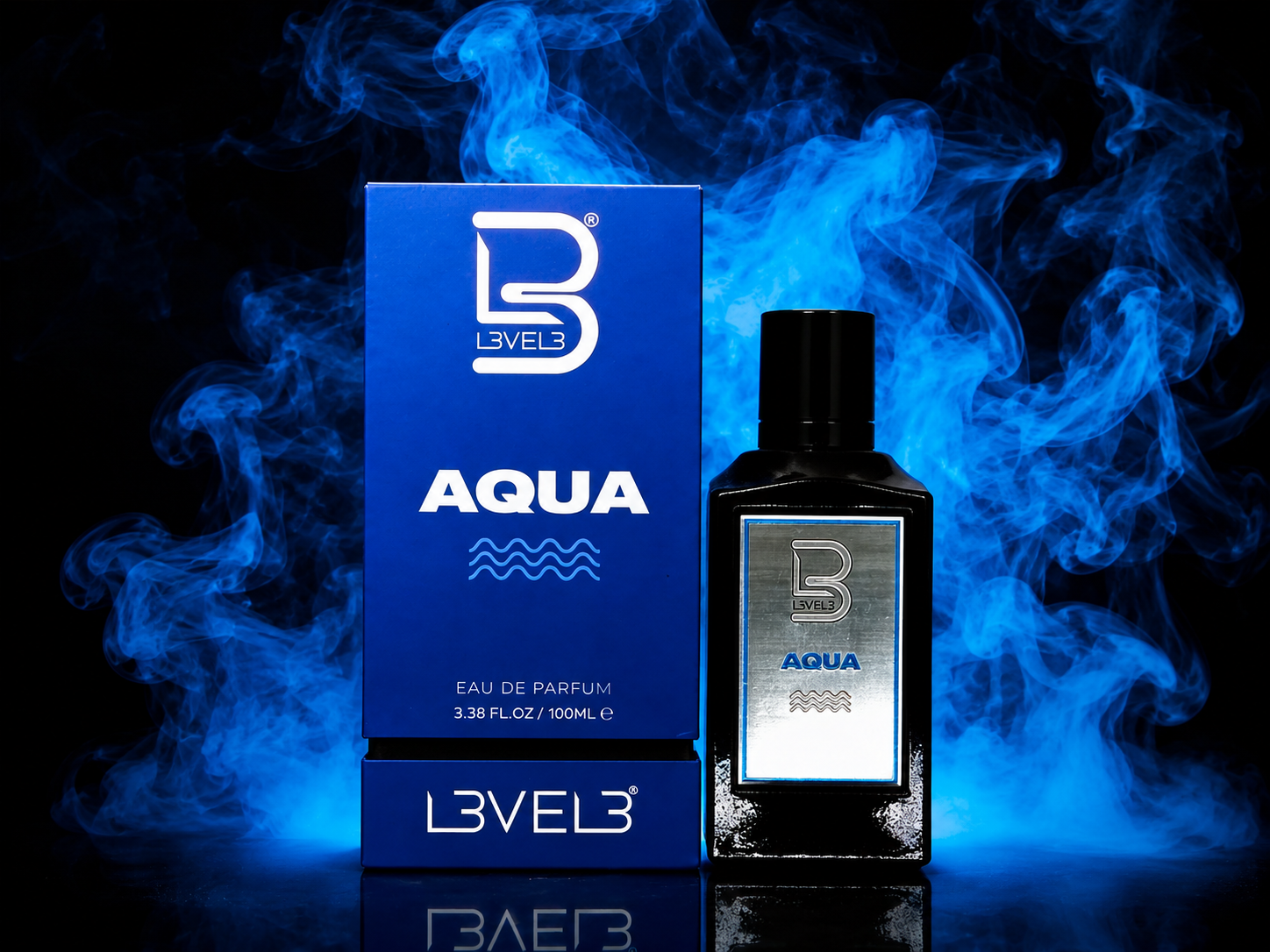 L3VEL3 Perfume Aqua: Frescura, elegancia y equilibrio en un Eau de Parfum de larga duración
