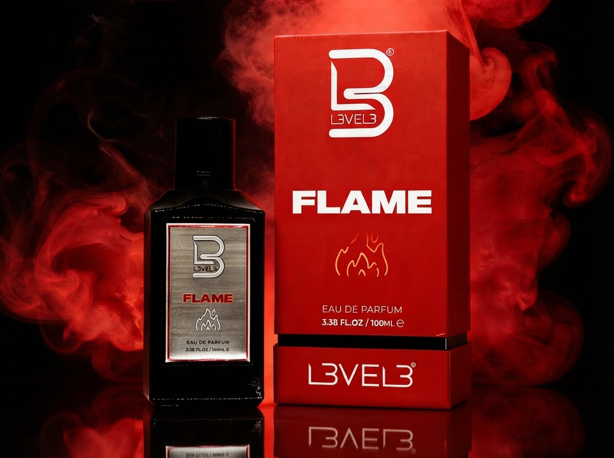 L3VEL3 Perfume Flame: Intensidad, elegancia y carácter en un Eau de Parfum de larga duración