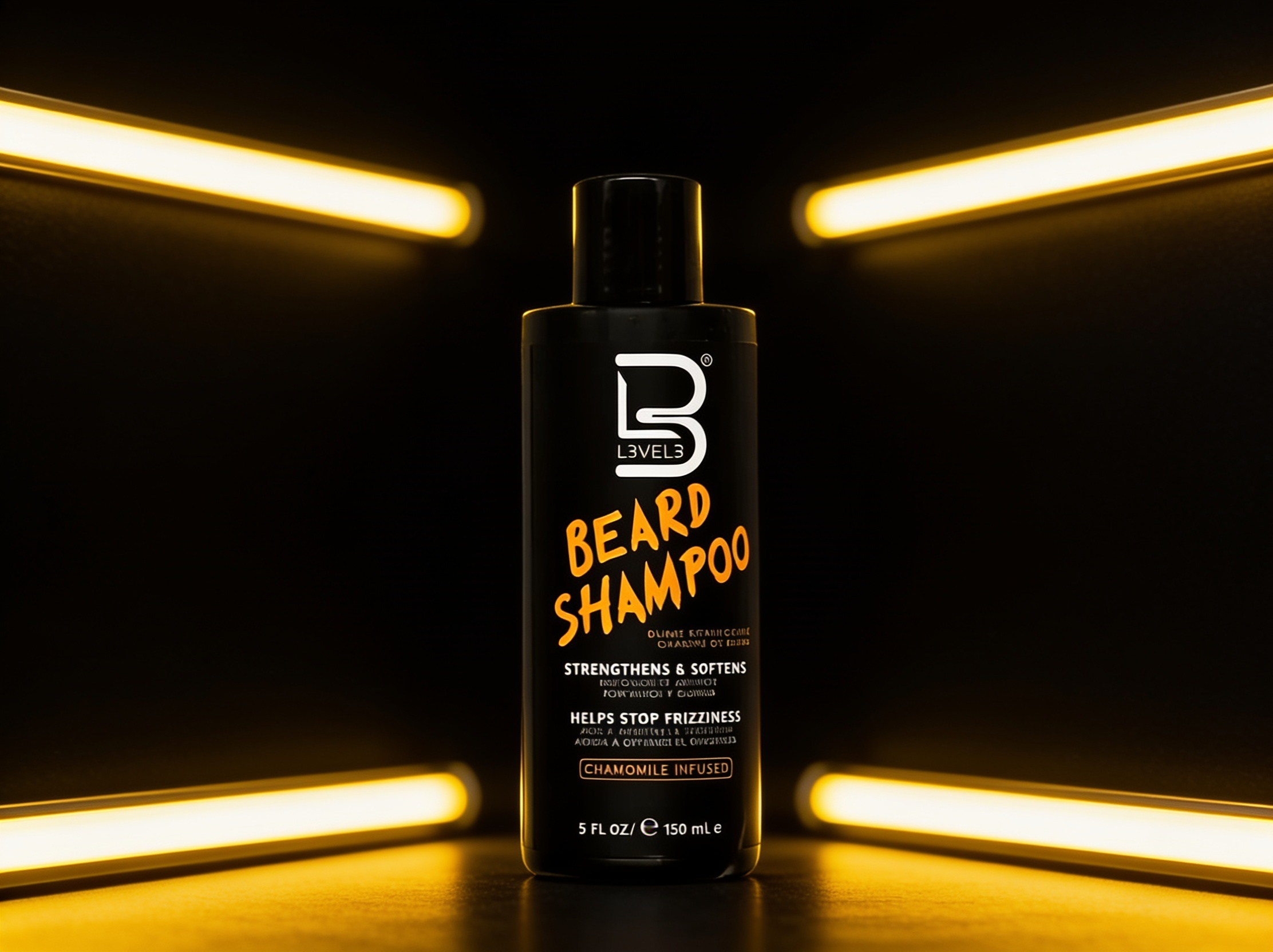 L3VEL3 Beard Shampoo 150 ml: El primer paso para una barba limpia, suave y saludable