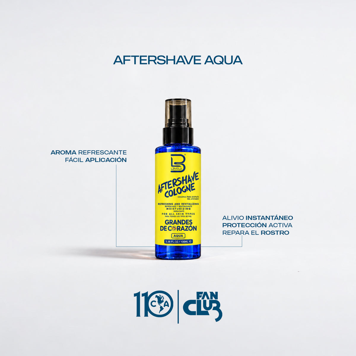 L3VEL3 CA Duo Aftershave Cologne Aqua
