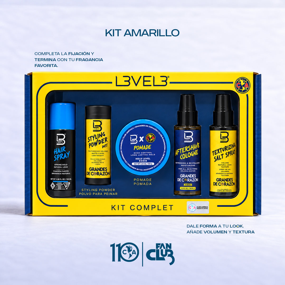 L3VEL3 CA Complete Kit Amarillo