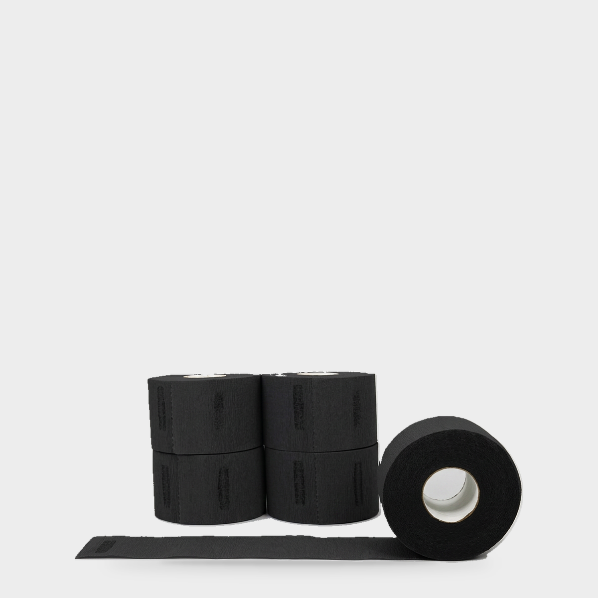 L3VEL3 5 Rolls (100 each) Neck Paper Black — Portada