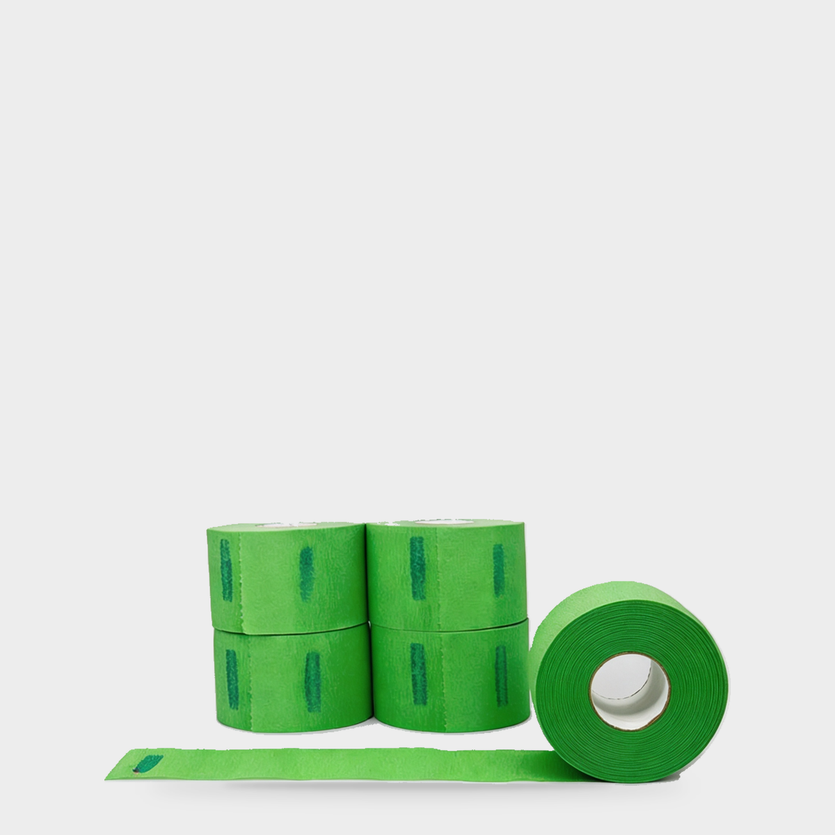 L3VEL3 5 Rolls (100 each) Neck Paper Green — Portada