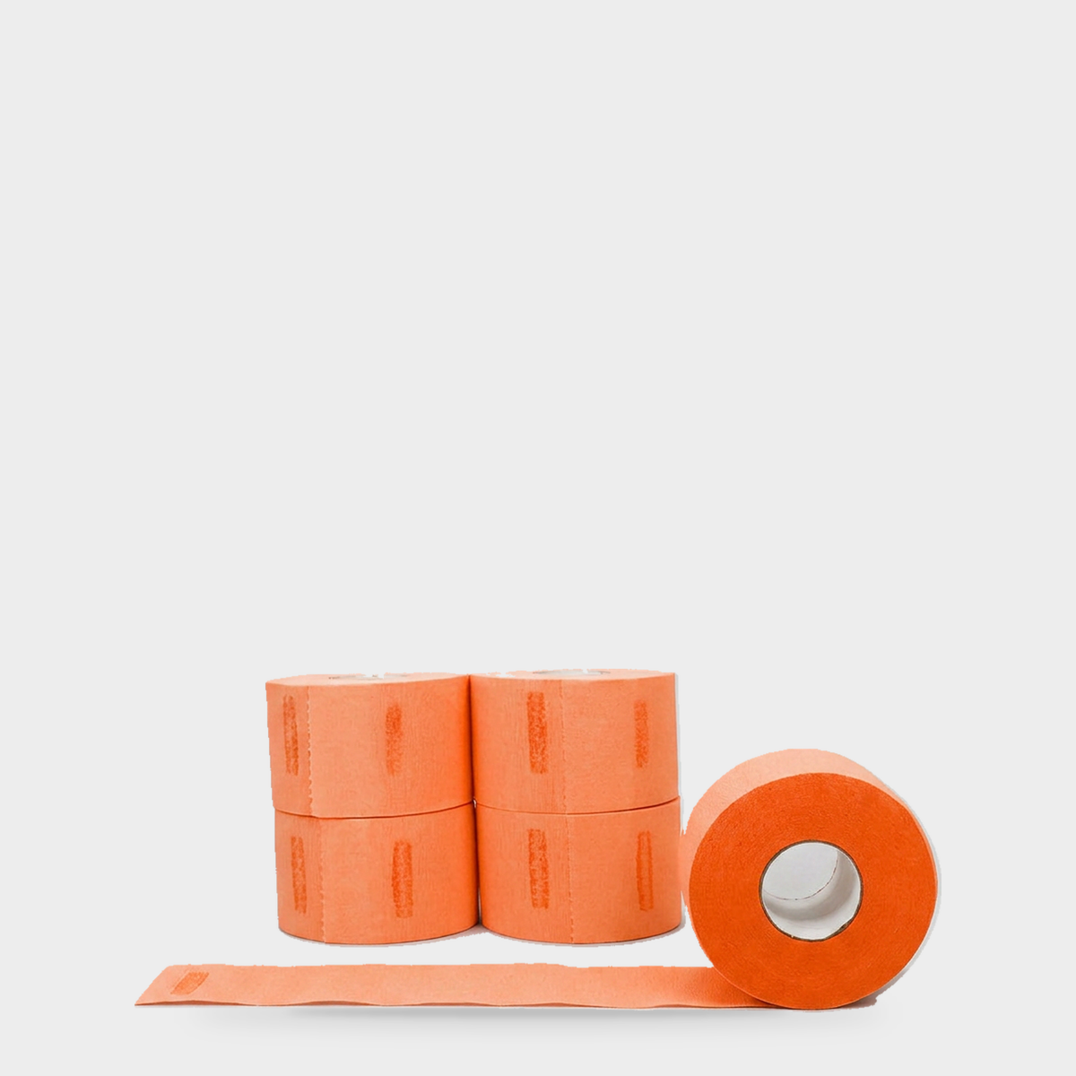 L3VEL3 5 Rolls (100 each) Neck Paper Orange — Portada