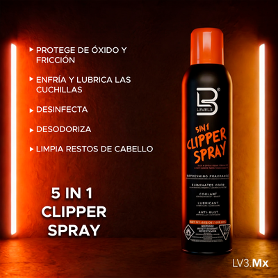 L3VEL3 5 IN 1 CLIPPER SPRAY 288GR