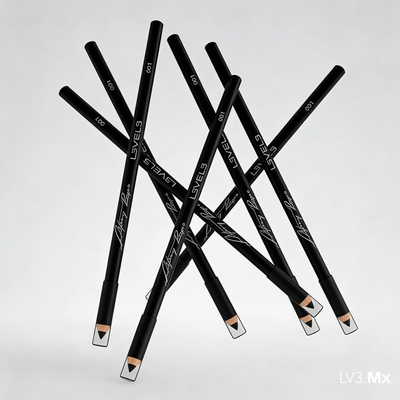L3VEL3 6PC PENCILS BLACK