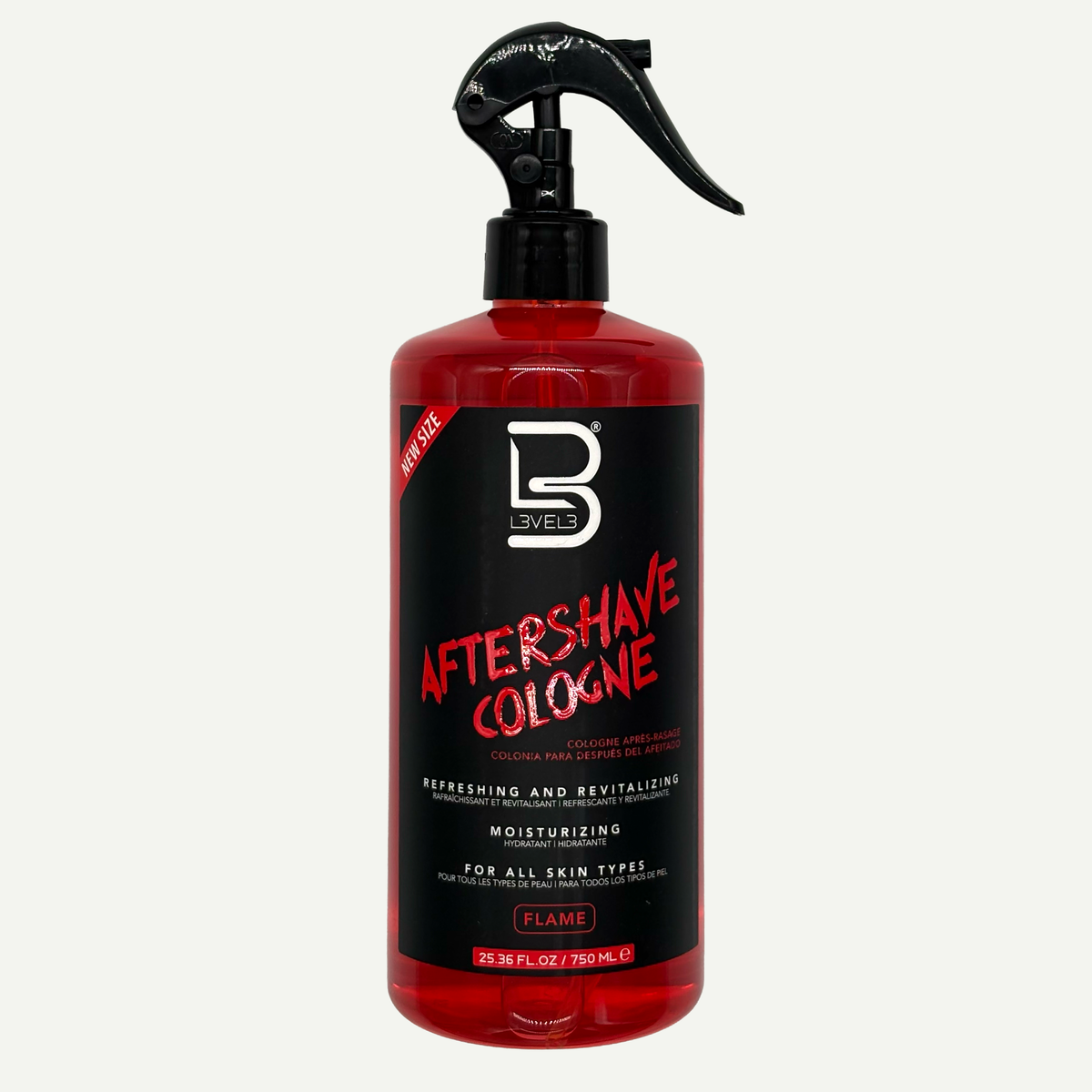 L3VEL3 Aftershave Cologne Flame 750 ml
