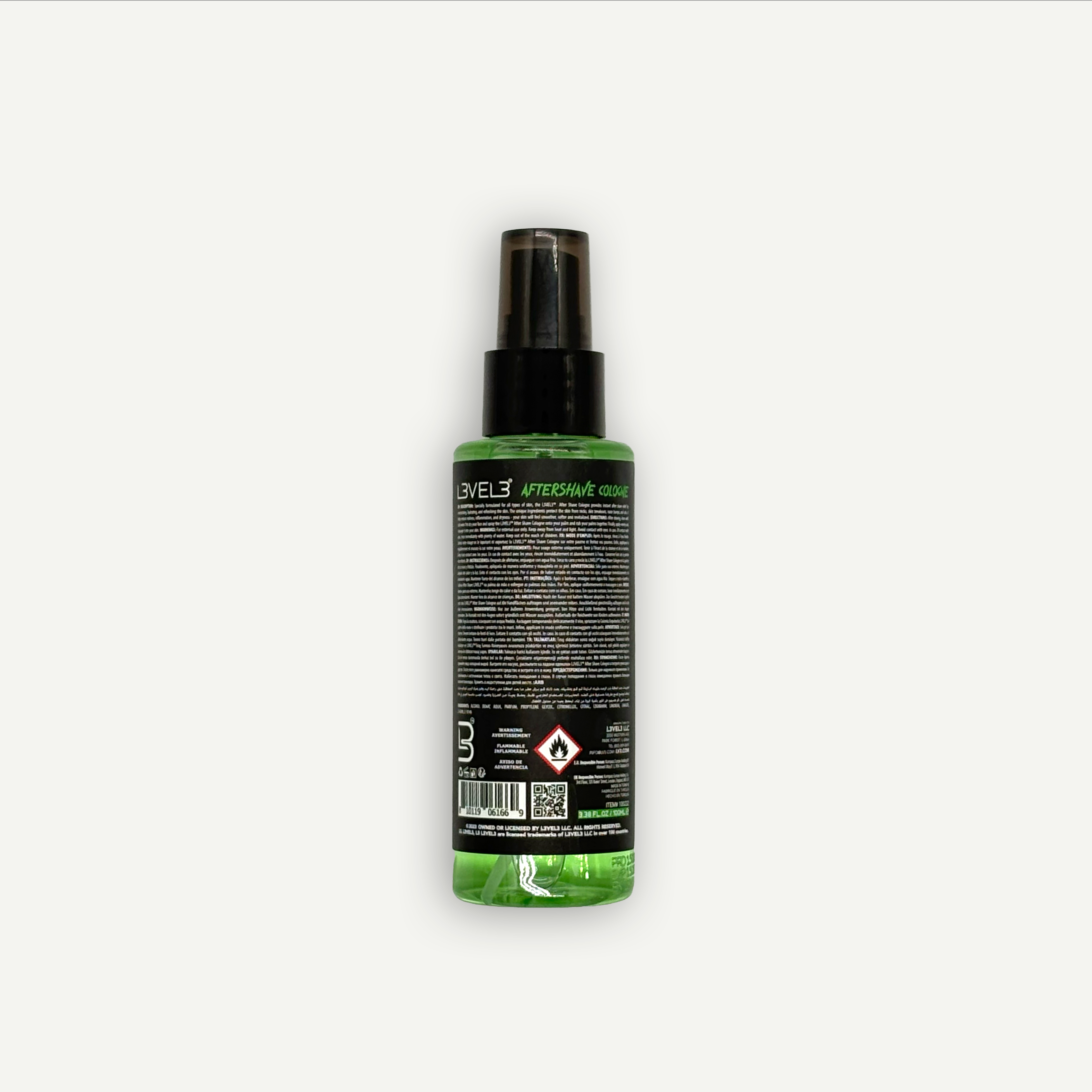 L3VEL3 Aftershave Cologne Fresh 100ml