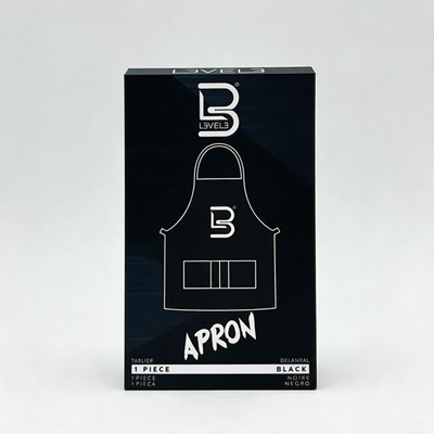 L3VEL3 BLACK APRON