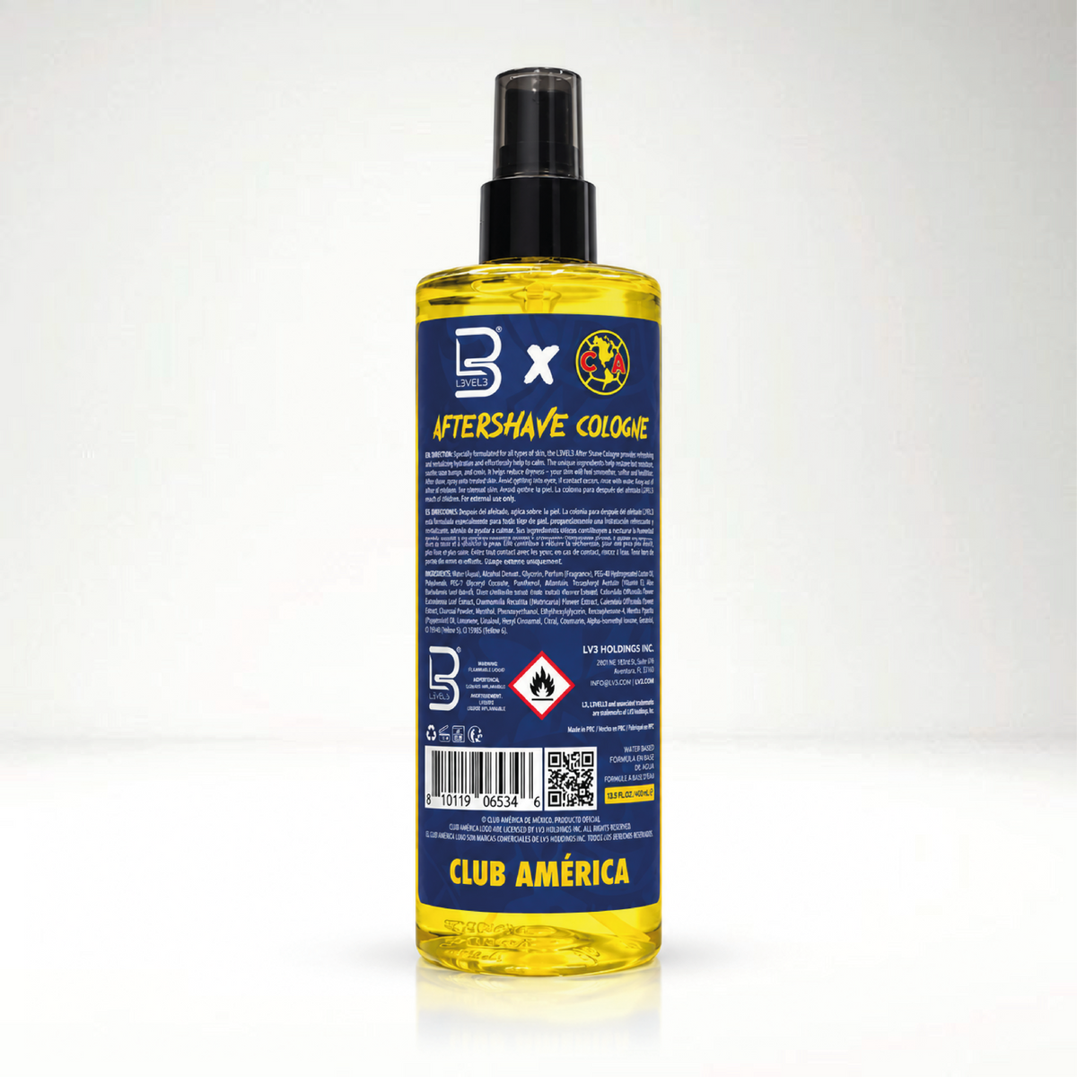 L3VEL3 CA AFTERSHAVE COLOGNE FLAME 400ML