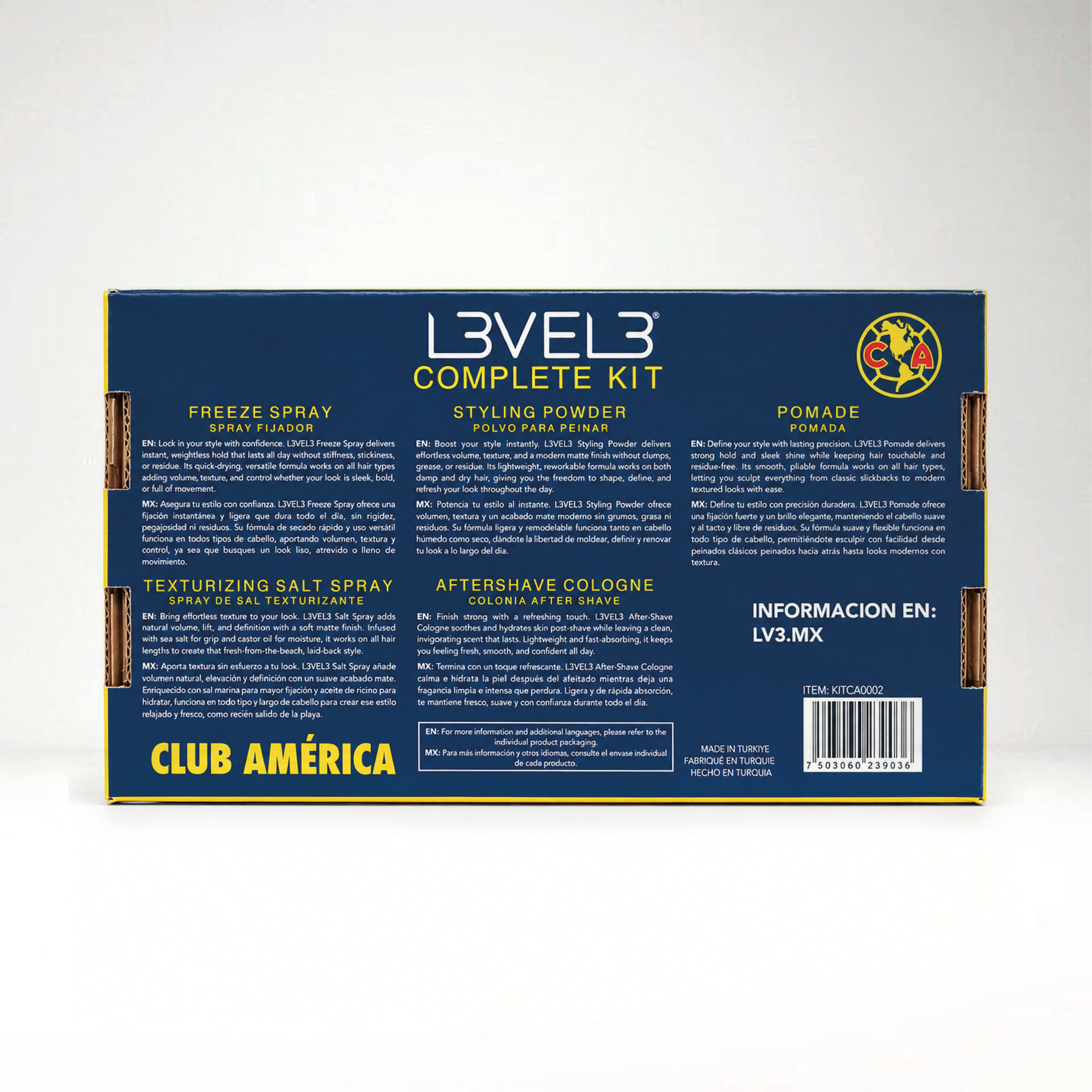 L3VEL3 CA COMPLETE KIT AZUL