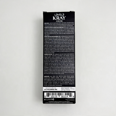 L3VEL3 CLEAR SEMI PERMANENT COLOR TUBE 250 ml