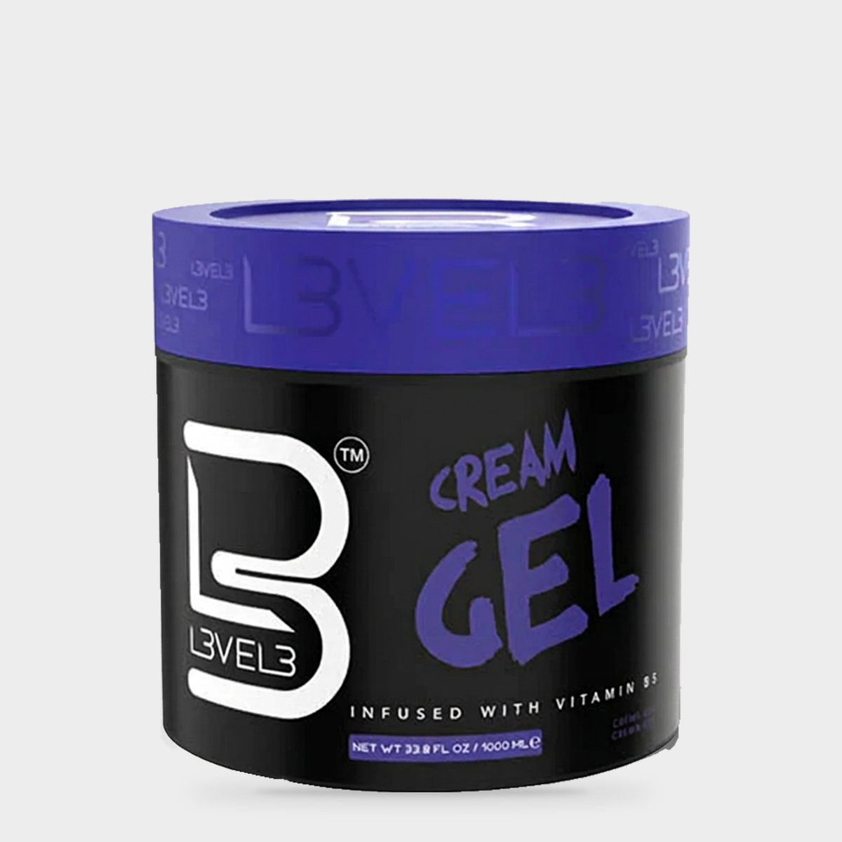 L3VEL3 Cream Hair Gel 1000 ml — Portada