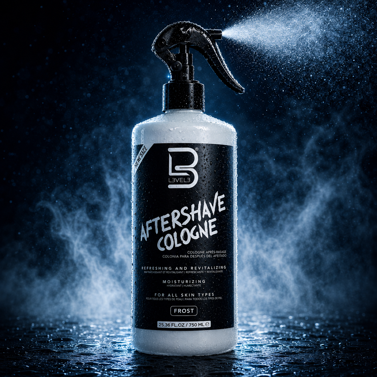 L3VEL3 Aftershave Cologne Frost 750 ml
